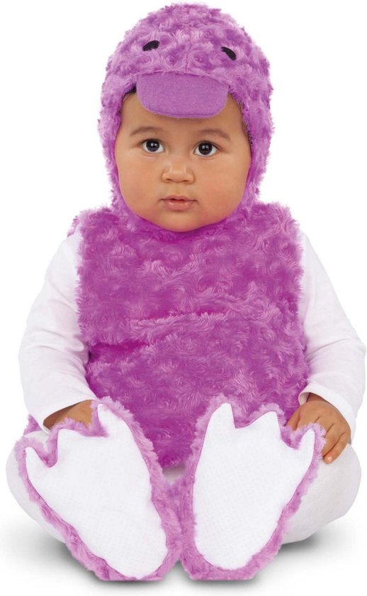 VIVING COSTUMES / JUINSA - Kleine lila eend kostuum voor baby's - 7 - 12 maanden