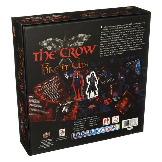 Thumbnail van een extra afbeelding van het spel The Crow: Fire It Up Board Game