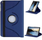 FONU 360 Draaibaar Hoesje Samsung Tab S6 Lite 10.4 inch SM-P610 / SM-P615 - Donkerblauw