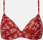 Little Leaves twist bikinitop rood