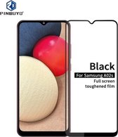 Voor Samsung Galaxy A02s PINWUYO 9H 2.5D Volledig scherm gehard glasfilm (zwart)