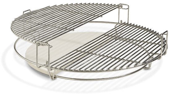 Keij Kamado – Divide and Conquer – Flexible Cooking System – 21 inch