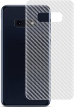 Voor Galaxy S10e IMAK Carbon Fiber Pattern PVC Back Protective Film