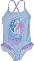 Disney Zwempak Frozen Meisjes Polyamide Lichtblauw/lila Maat 116