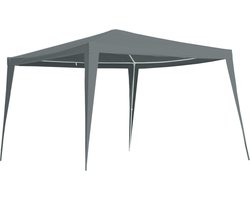 LesliLiving partytent paviljoen - Grijs - 3 x 3 m