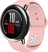 Siliconen Smartwatch bandje - Geschikt voor  Xiaomi Amazfit Pace sport band - roze - Horlogeband / Polsband / Armband
