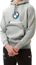 Puma Bmw M Motorsport Fleece Trui / Hoodie - Grijs Heren - Maat XL