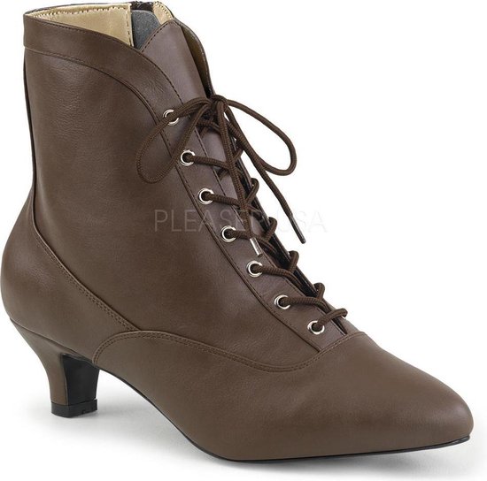 Pleaser Pink Label Enkellaars -44 Shoes- FAB-1005 US 13 Bruin | bol.com