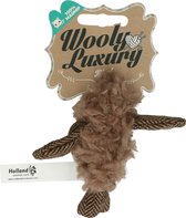 Wooly Luxury Vogel Bruin Speelgoed voor katten - Kattenspeelgoed - Kattenspeeltjes
