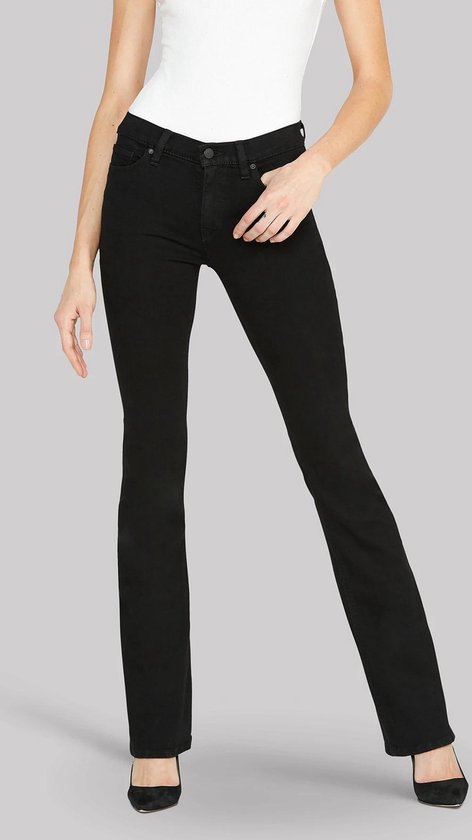 Hudson Jeans • zwarte midrise bootcut jeans Nico • maat 32 | bol.com