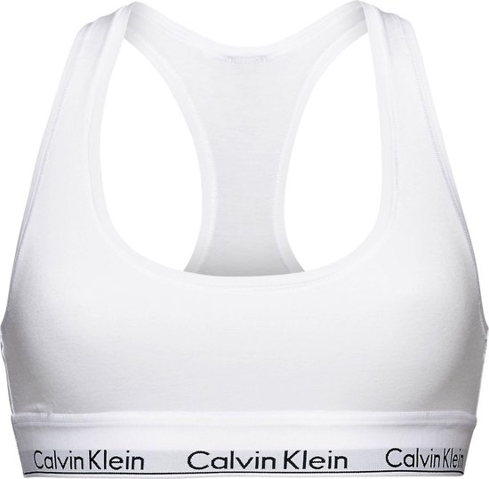Calvin Klein Modern Cotton Top Dames - Wit - Maat S