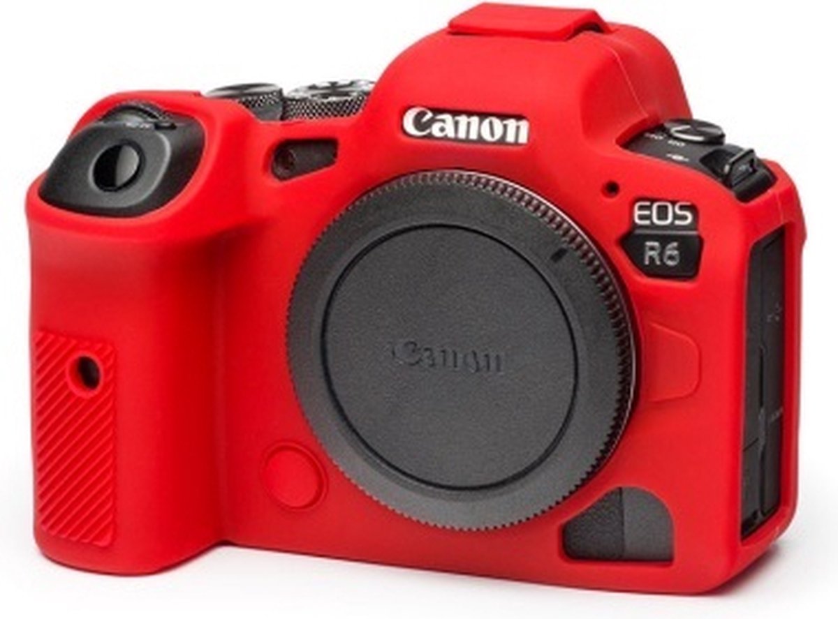 easyCover Bodycover voor Canon R5 / R6 Rood