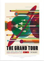 The Grand Tour (Visions of the Future), NASA/JPL - Foto op Posterpapier - 29.7 x 42 cm (A3)