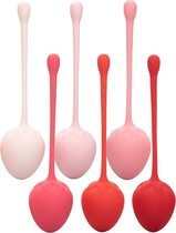 Kegel Training Set Strawberry - Geisha Ball & Pelvic trainers -