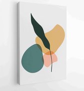 Abstract Plant Art design for print, cover, wallpaper, Minimal and natural wall art. Vector illustration. 4 - Moderne schilderijen – Vertical – 1813395301 - 115*75 Vertical