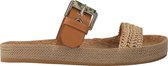 Scotch & Soda Yolin Slippers - Dames - Cognac - Maat 39