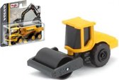 Maisto Volvo SD160B SOIL COMPACTOR W/SMOOTH DRUM geel/zwart modelauto schaalmodel 3"