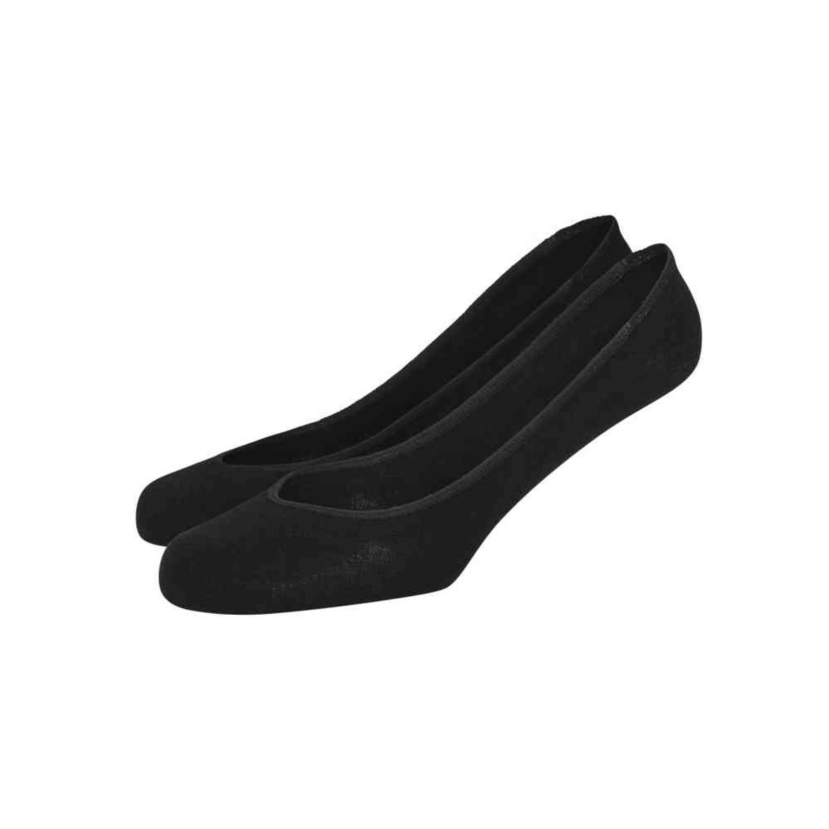 Urban Classics Invisible Socks 5-Pack Unisex Sokken Zwart