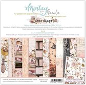 Dear Diary 6x6 Inch Scrapbooking Paper Pad (MT-DIA-08)