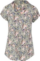 Cassis - Female - T-shirt met bloemenprint  - Roze