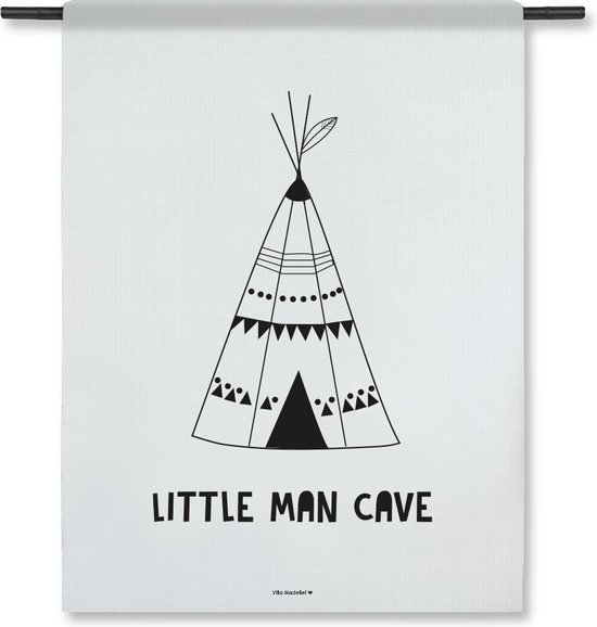 Wandkleed Little man cave centimeter)