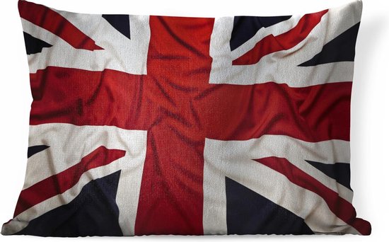 Sierkussens - Kussen - De vlag van Groot-Brittannië - 60x40 cm - Kussen van katoen