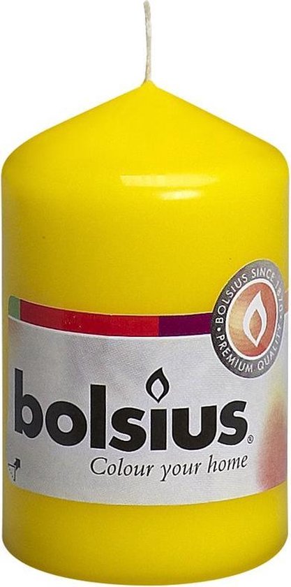 Bolsius Stompkaars 80/48 geel