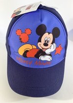 Disney Mickey Mouse cap - donkerblauw - maat 54 cm (±5-8 jaar)