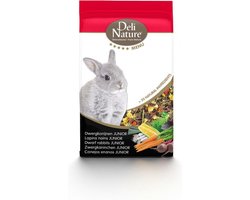 4x Deli Nature Konijnenvoer Rodelicious Junior 2,5 kg