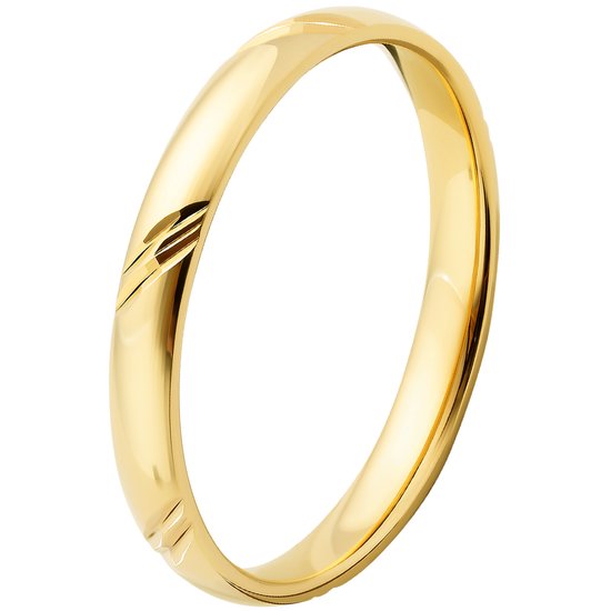 Orphelia OR9671/25/NJ/64 - Wedding ring - Geelgoud 9K