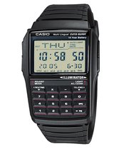 Casio Calculator DBC-32-1A Unisex Horloge 37,4 mm - Zwart