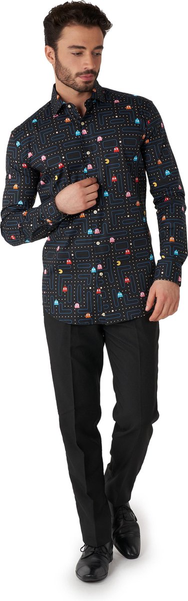 Chemise OppoSuits PAC-MAN™ - Chemise Homme - Chemise Casual Retro Game -  Multicolore -... | bol.com
