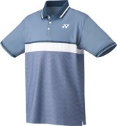 Yonex Tennispolo Heren Polyester/polyurethaan Blauw Maat Xl