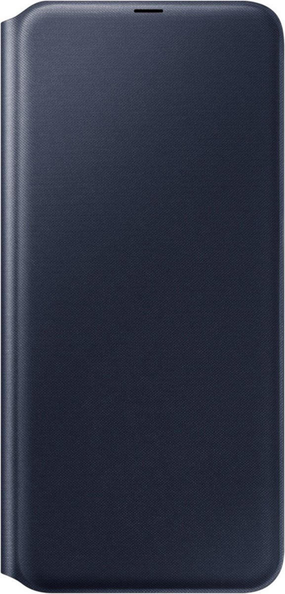 Samsung flip wallet geschikt voor Samsung Galaxy A70 - Zwart