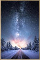 JUNIQE - Poster met kunststof lijst Destined By The Stars