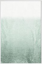 JUNIQE - Poster in kunststof lijst Fading Green Eucalyptus -30x45