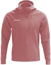 Jartazi Hoodie Premium Heren Polykatoen Oudroze Maat Xxl