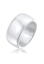 Elli PREMIUM Dames Ring Damesring Breed Simpel Trend in 925 Sterling Zilver