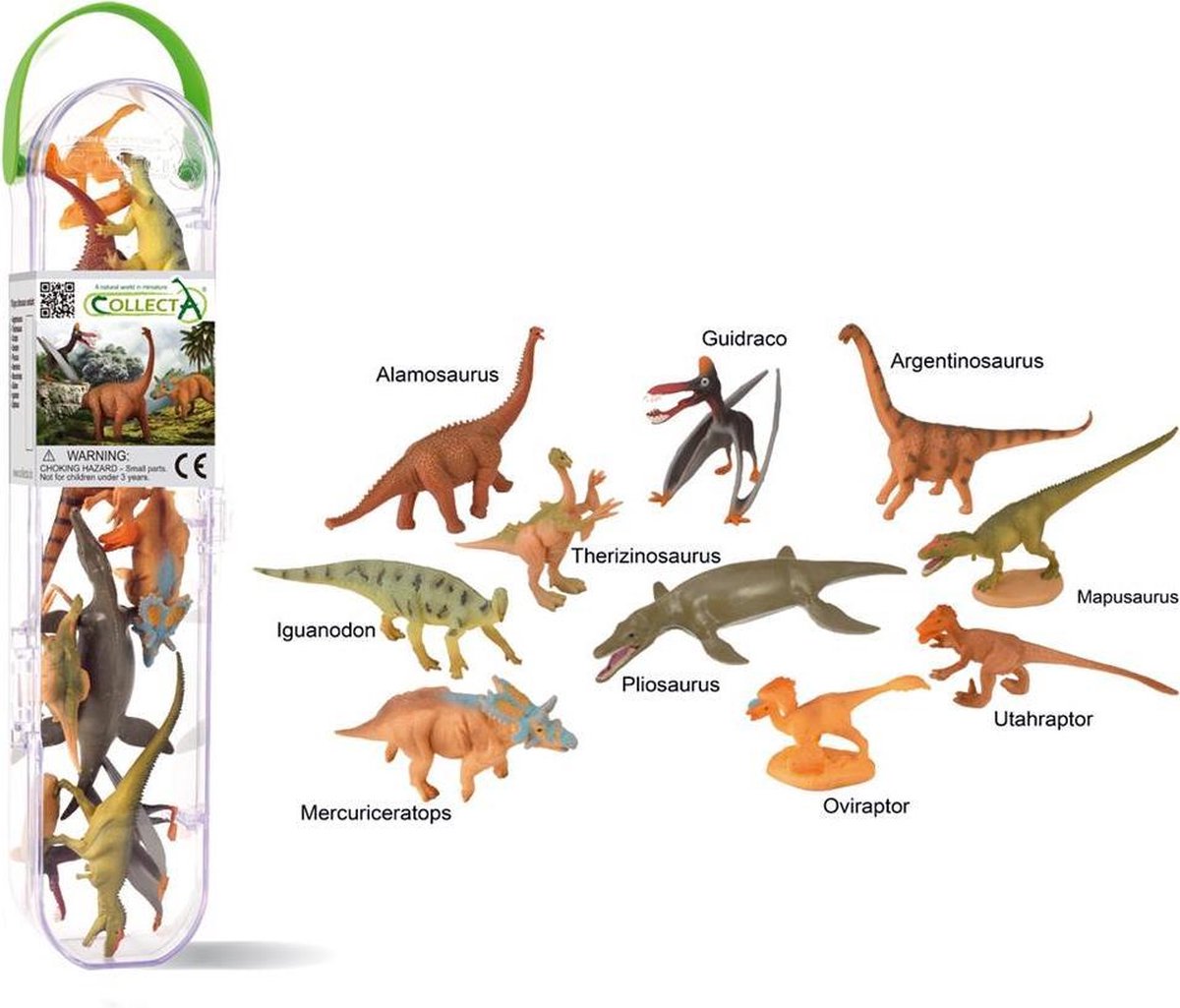 Collecta Speelset Dinosaurussen Junior - 12-delig voor 4+ jaar