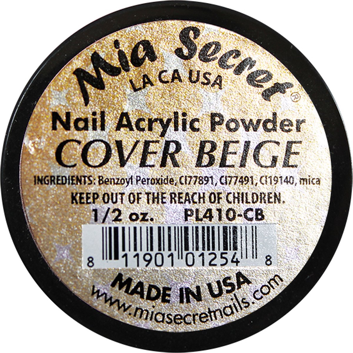 Goedkoopste Cover Acryl Poeder Beige 15ml.