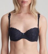Marie Jo Leda Voorgevormde Balconette Bh 0102529 Night Blue - Blauw - maat 75F