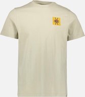 Silvercreek  Fleet Back T-shirt  Mannen Grey Light