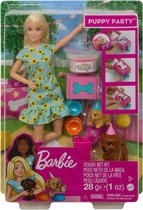 Barbie Puppy Feestje - Blond