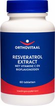 Orthovitaal - Resveratrol Extract - 60 tabletten - Kruiden - vegan - voedingssupplement