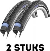 Fietsband - Buitenband - Set van 2 - Marathon Plus 28 x 1 1/2 (40-635) RS zwart