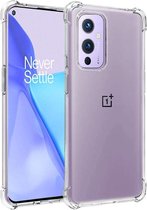 OnePlus 9 Hoesje TPU Schokbestendig Back Cover Transparant