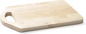 Snijplank met handvat - Dienblad - Plateau - 30x20x1,8cm - Rubberwood