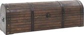 Medina Opbergkist vintage stijl 120x30x40 cm massief hout