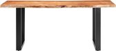 Medina Eetkamertafel met natuurlijke randen 3,8 cm 200 cm acaciahout