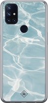 OnePlus Nord N10 5G hoesje siliconen - Oceaan | OnePlus Nord N10 5G case | blauw | TPU backcover transparant